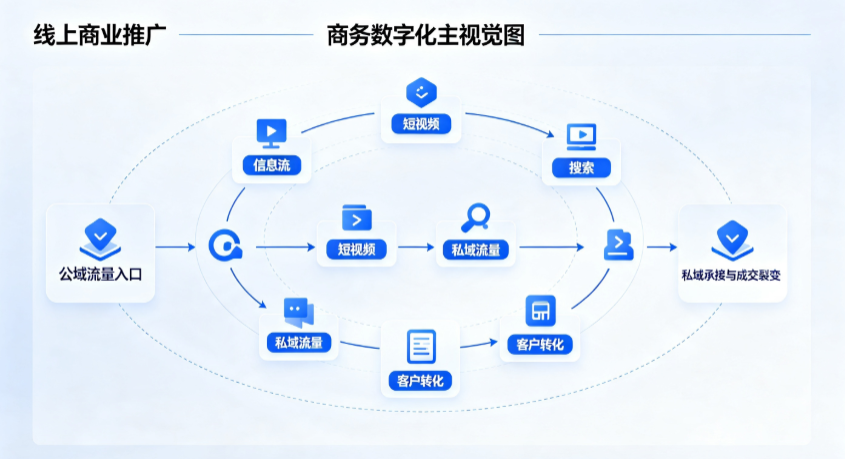尼木县线上商业推广怎么做？全域流量闭环搭建与低成本转化实战指南